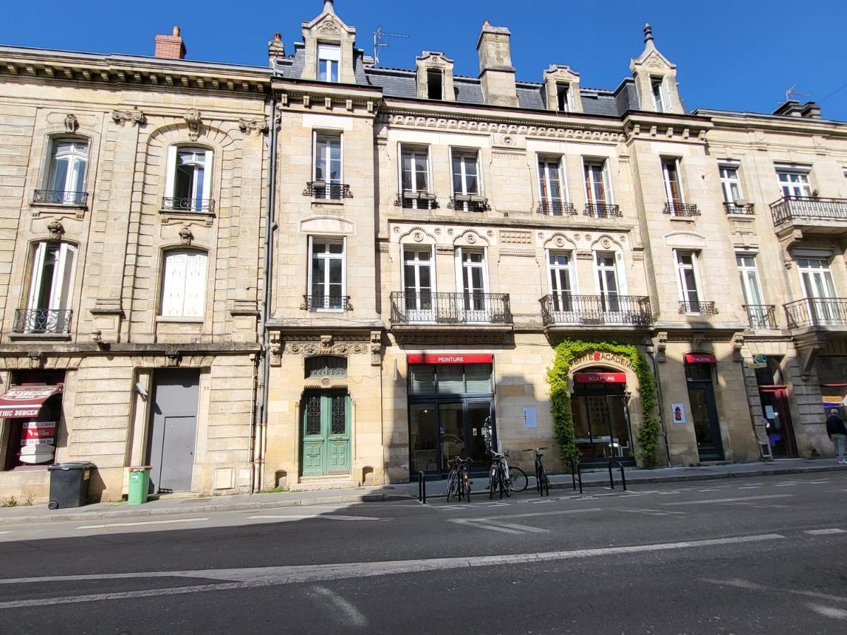 Appartement Lumineux Art-Deco Centre-Ville Parking Bordeaux Exteriör bild
